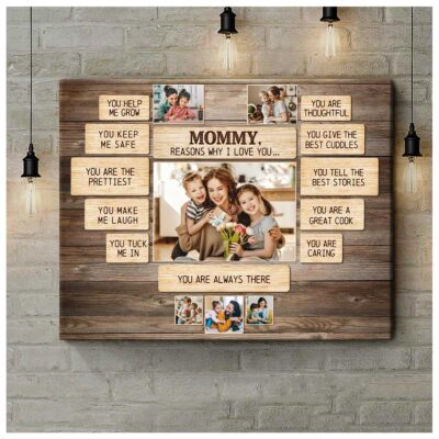 Best Gift For Mom This Christmas Personalized Gift For Mom Canvas Print