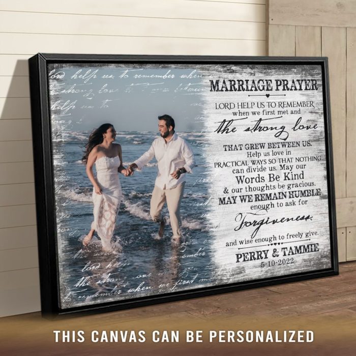 Canvas Art Print - Honeymoon Essentials Gift