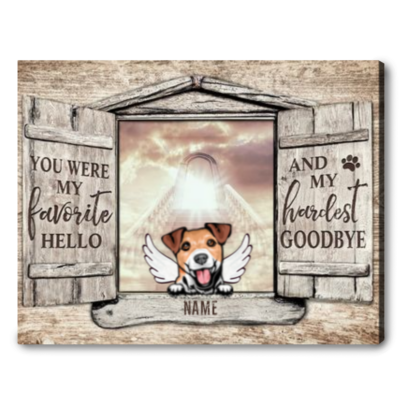 personalized pet memorial gift dog lover gift 01