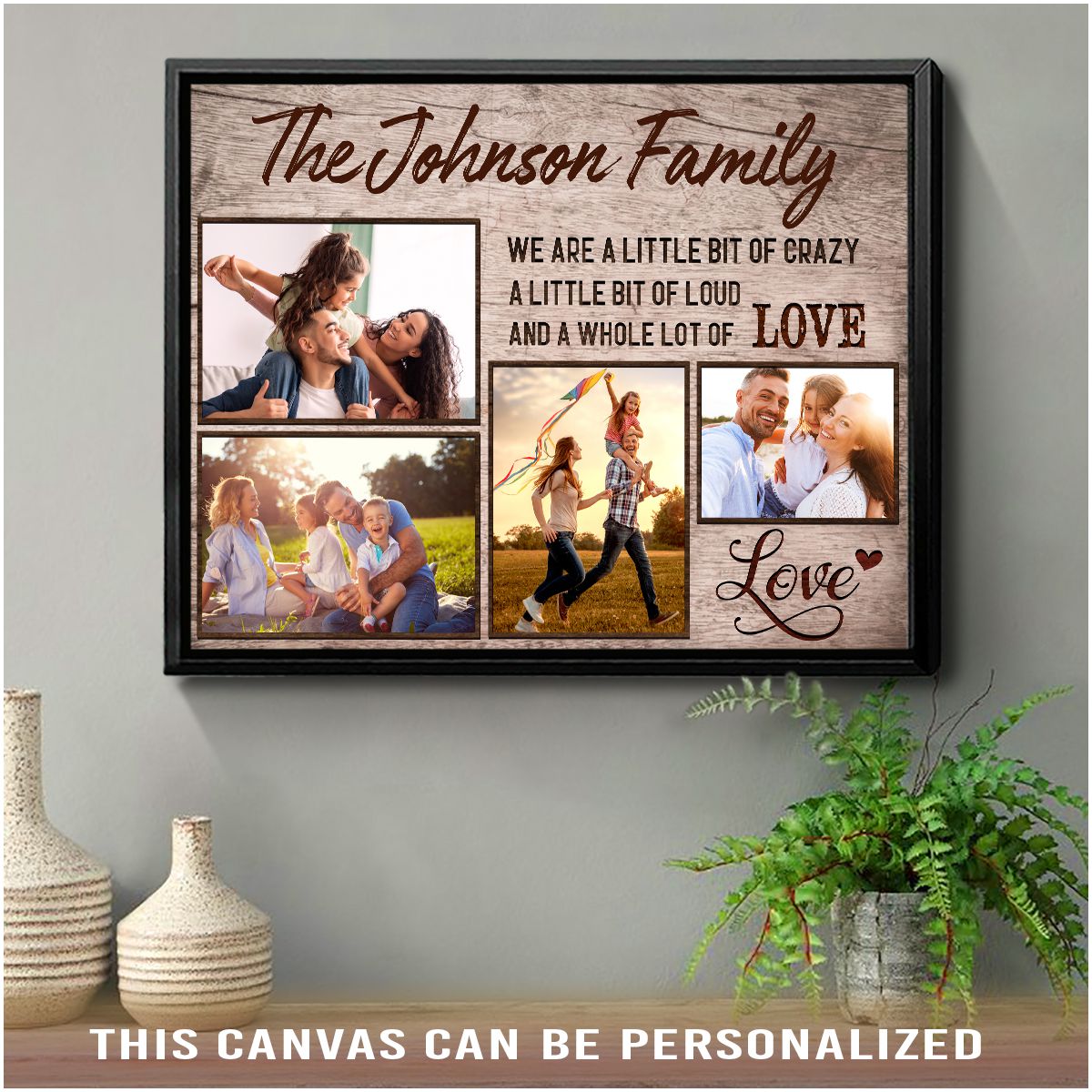 Family Is The Greatest Christmas Gift - Personalized Custom