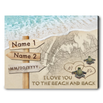 custom map gift anniversary gift ideas for wife for husband 01