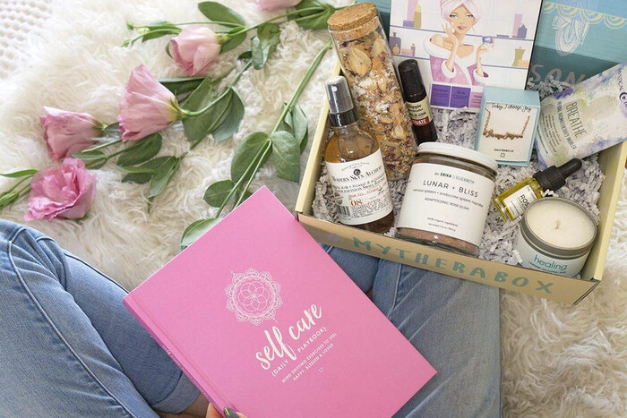 Self-Care Subscription Box - wedding gift ideas for best friend