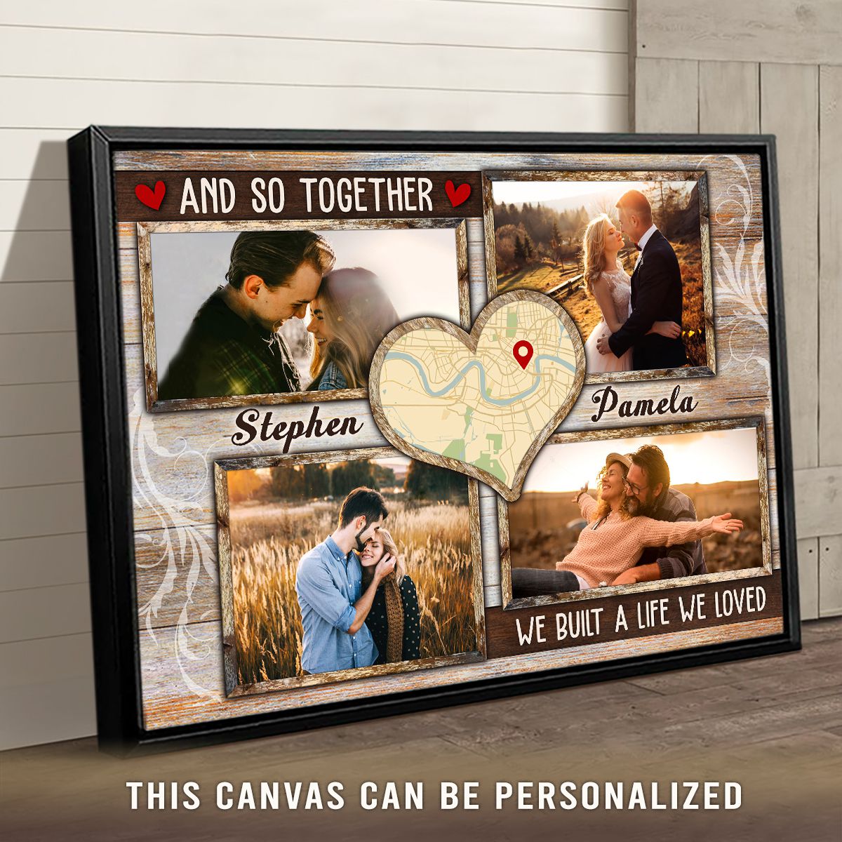 Wedding Gift Ideas For Couple Personalized Gift For Bride And Groom - Oh  Canvas