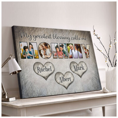 Great Gift For Mom On Christmas Present For Mom Who Has Everything Canvas Print