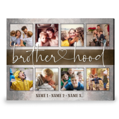 Personalized Brother Gift Best Christmas Gift For Brother Canvas Print
