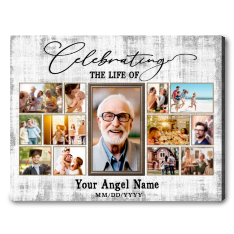 Personalized Memorial Gifts Oh Canvas