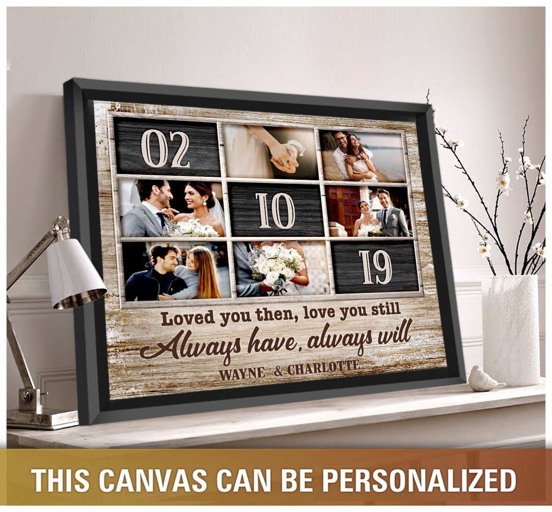 Christmas Gift For Couple Who Has Everything Custom Canvas Picture Frames -  Oh Canvas