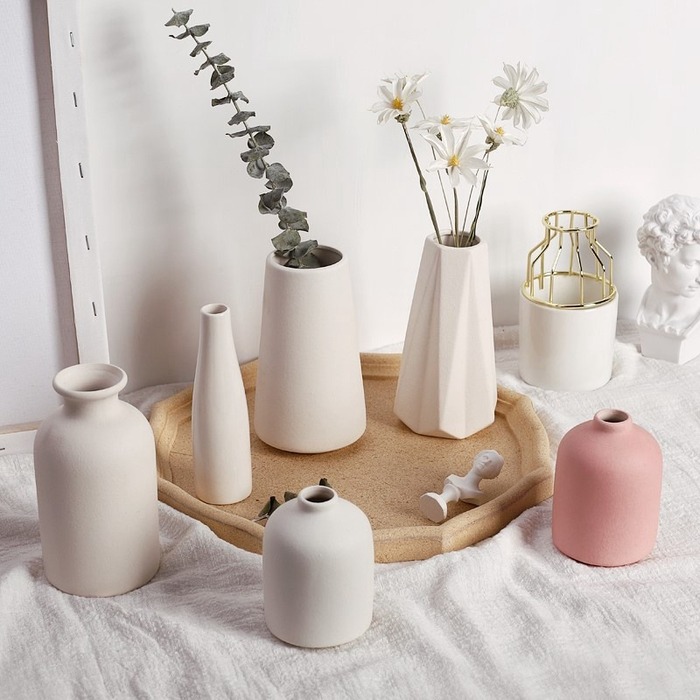 Superior Quality Porcelain Flower Pot - 20th anniversary ideas