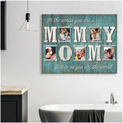 Best Christmas Gift For Mom Personalized Mom Gift Canvas Print