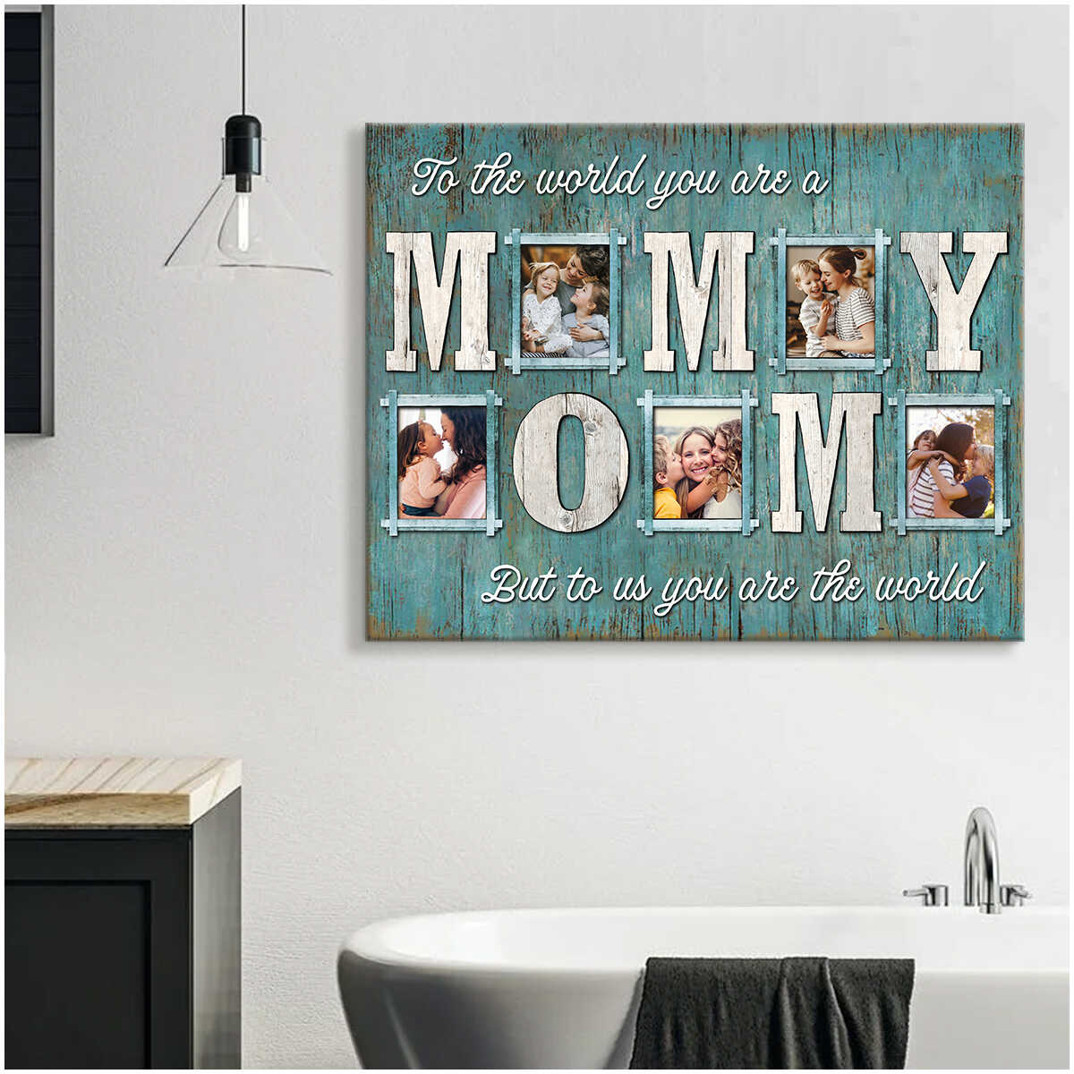 Best Gift For Mom For Christmas Personalized Canvas For Mom - Oh Canvas