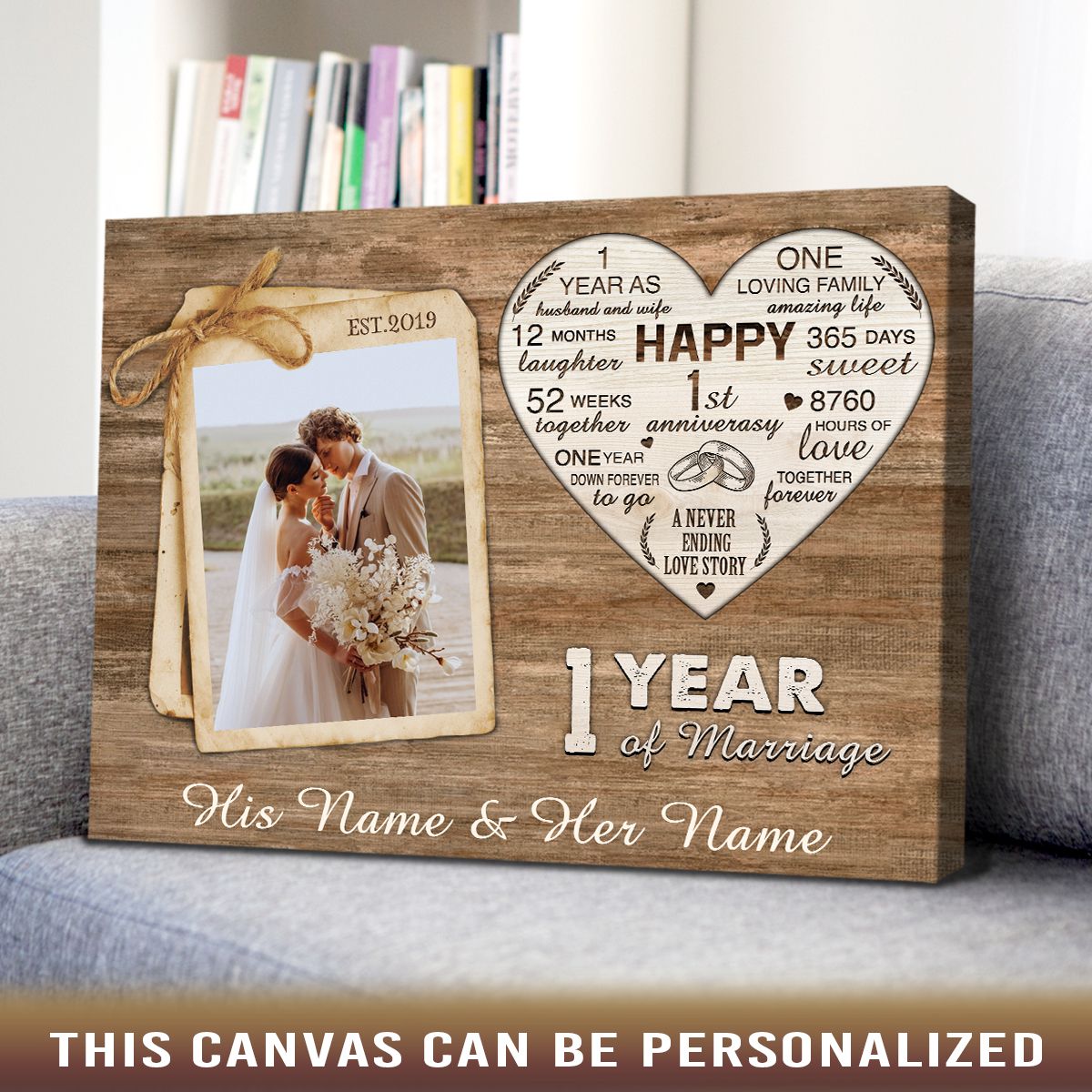 27 Romantic Wooden Anniversary Gifts for Both Him and Her - Groovy Guy Gifts