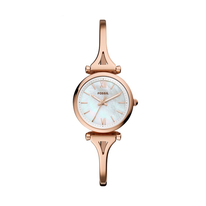 meaningful Anniversary gifts for her - Fossil Women's Carlie Quartz Stainless Steel Watch