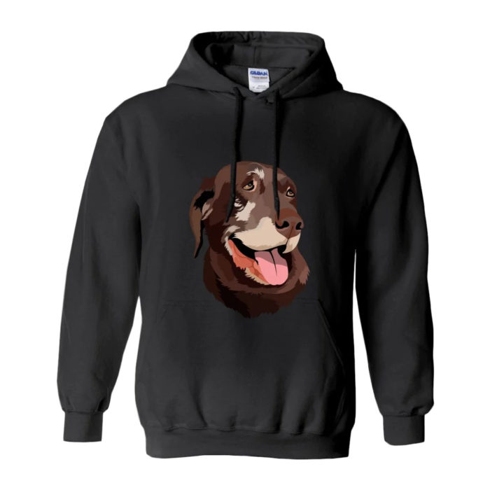 Pet Portrait Custom Hoodie 