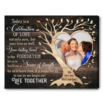 customized wedding gift for parents of bride 01
