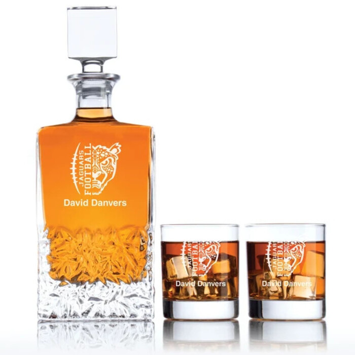 Personalized Whiskey Decanter Set