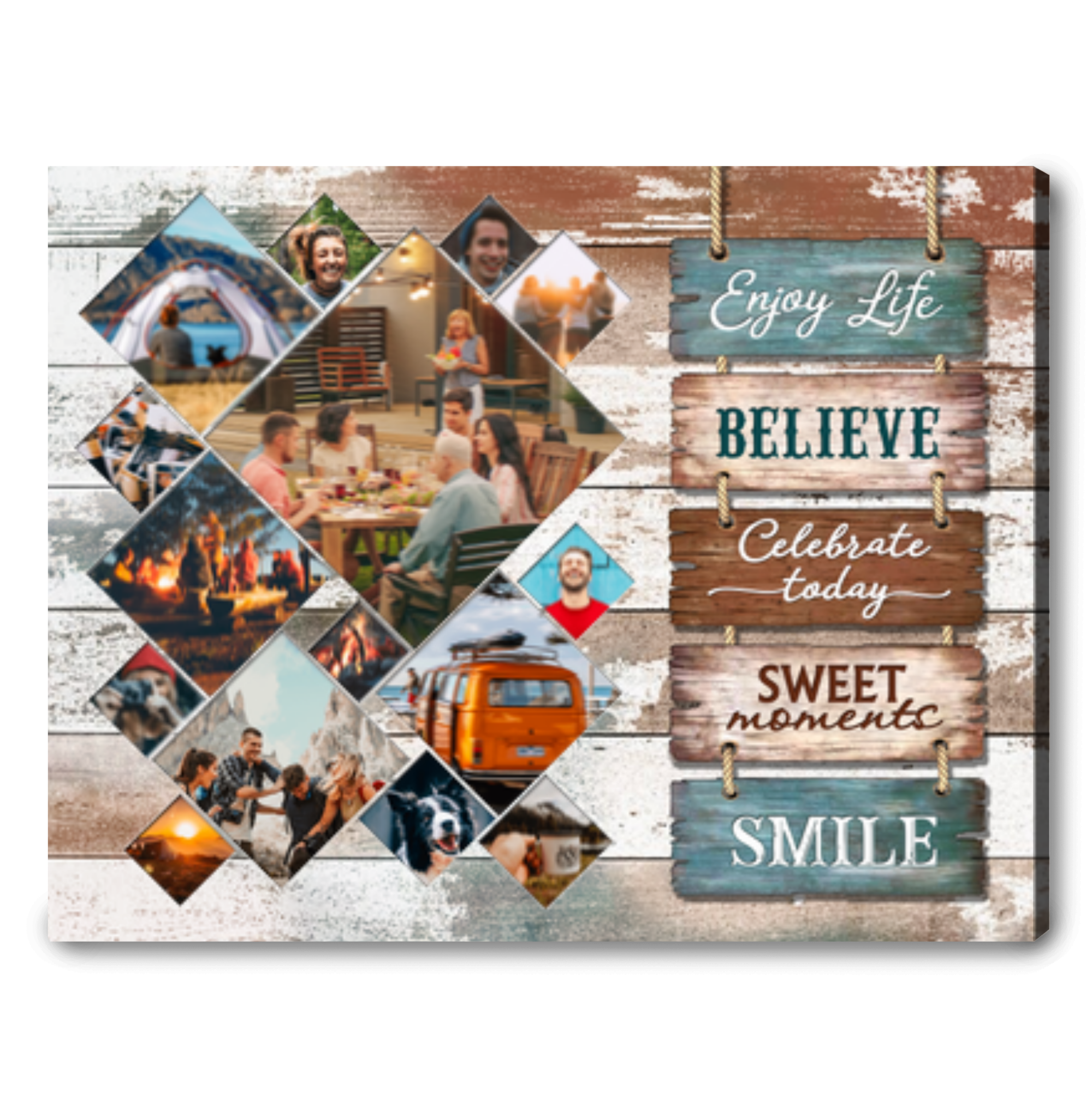 Christmas Present For Mom, Personalized Gift For Mom, Mom Collage Canvas,  Mom Christmas Gift 2022 - Stunning Gift Store