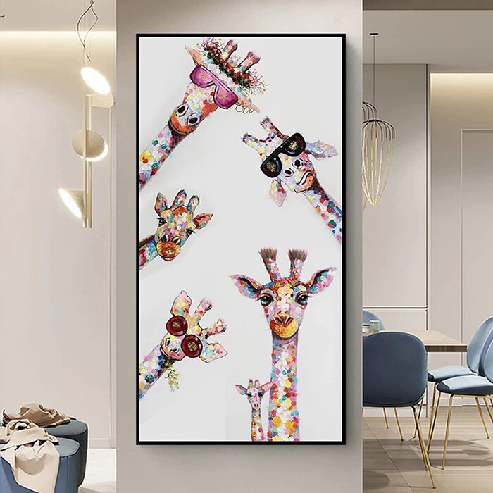 Giraffe Wall Art