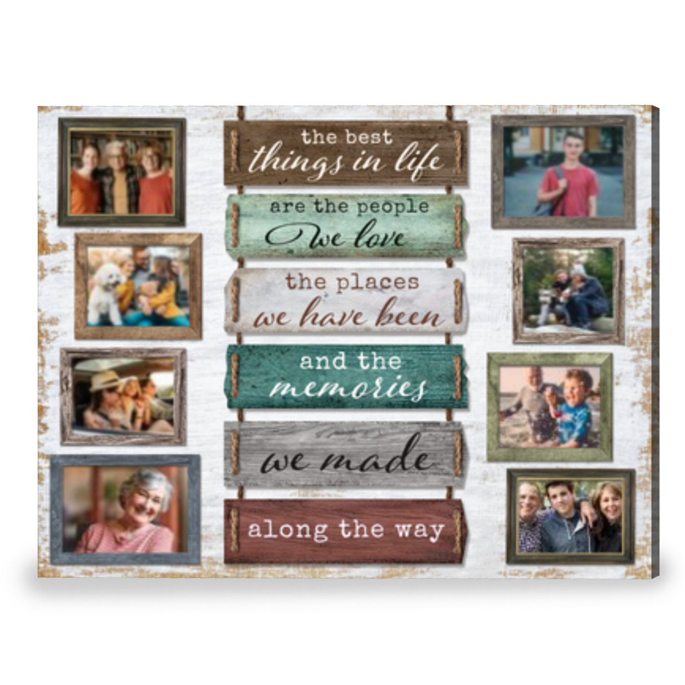 Customized Christmas Gift For The Whole Family Best Gift For Family Canvas Print