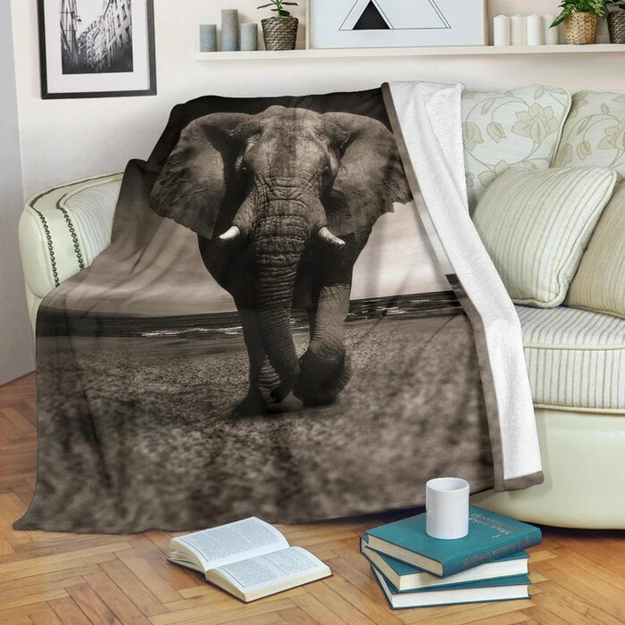 Cozy Blanket - Gifts For Elephant Lovers