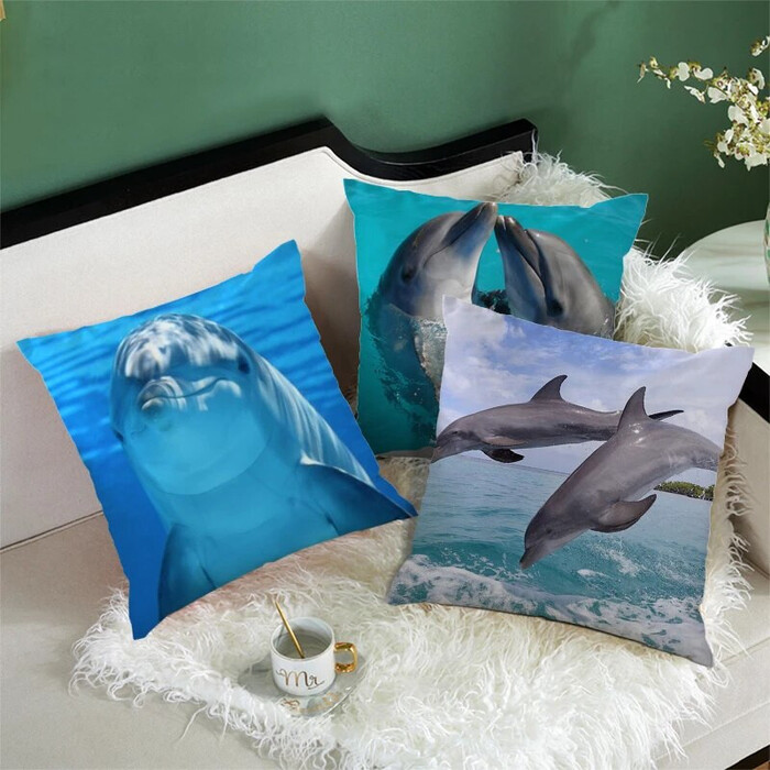 Dolphin Throw Pillows