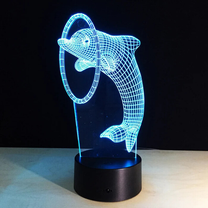 Dolphin Night Light
