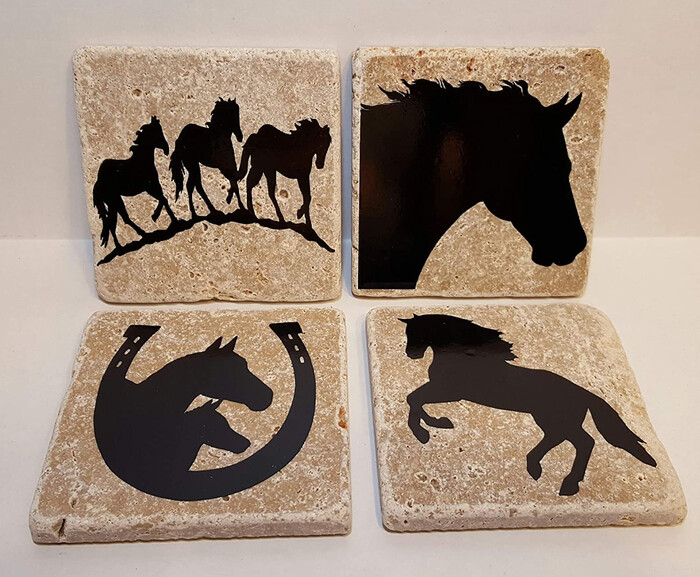 Coaster Set - gifts for horse lovers