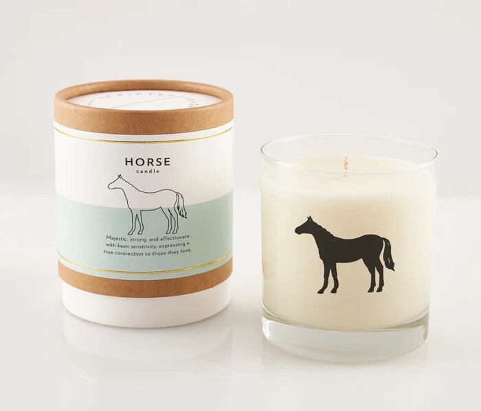 Horse Candle - Luxury Gifts For Horse Lovers