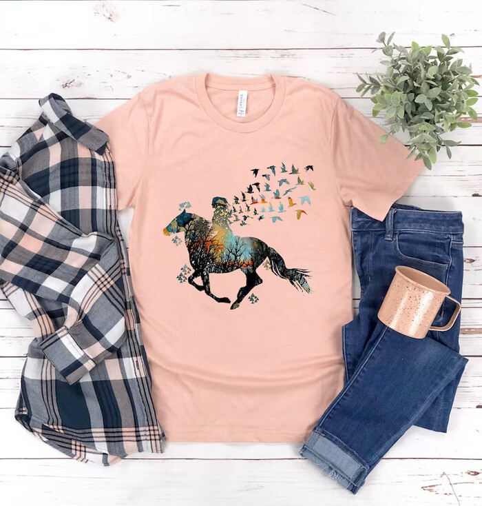 Stylish T-Shirts - Funny Gifts For Horse Lovers