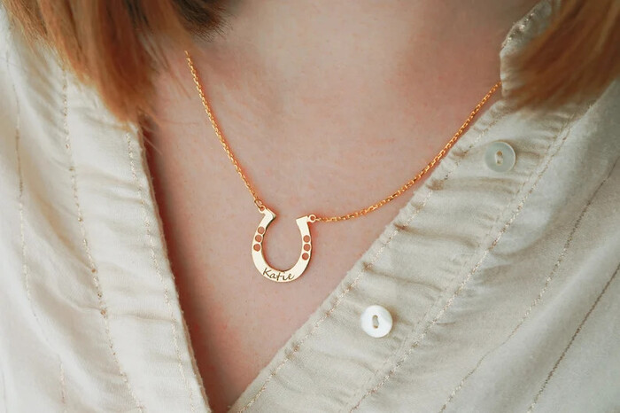 Horseshoe Necklace - Luxury Gifts For Horse Lovers