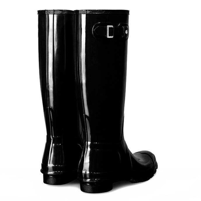 Tall Gloss Rain Boots