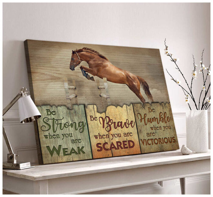 Custom Horse Canvas Print - Personalized Gifts For Horse Lovers
