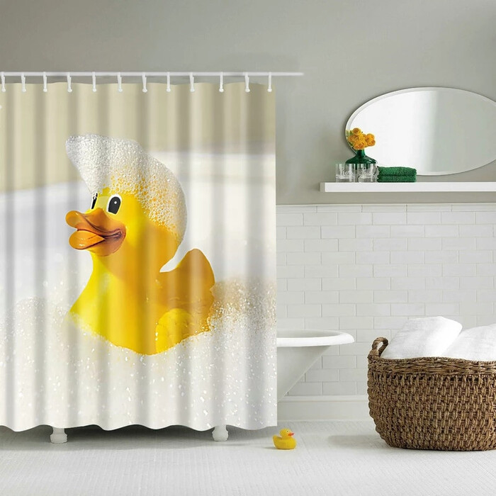 Duck Shower Curtain - Duck Gift Ideas