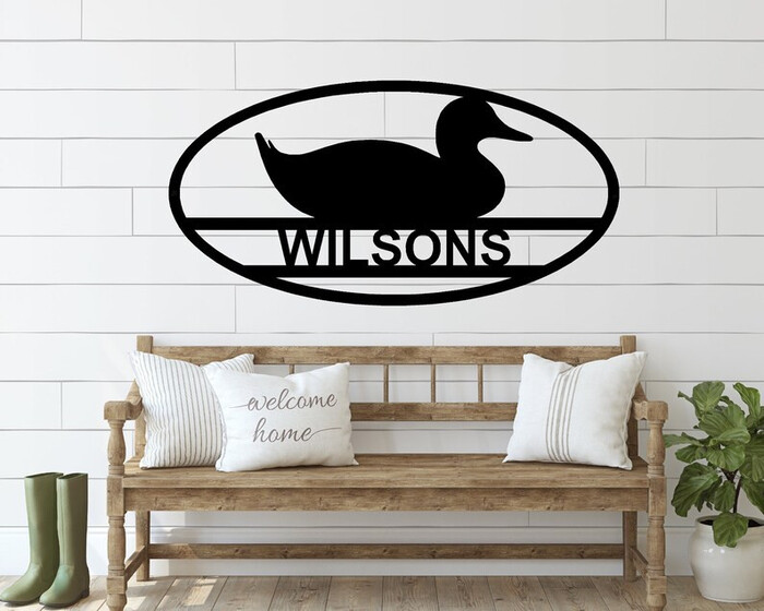 Custom Metal Sign - Duck Gifts For Duck Lovers