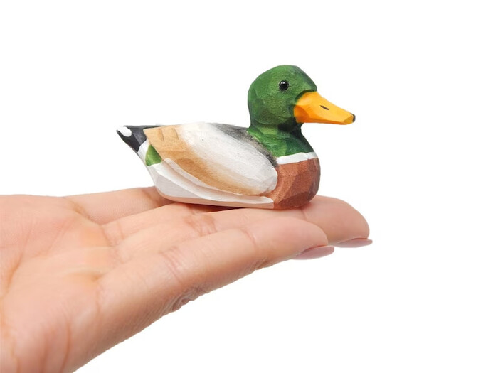 Souvenir Duck Figurine 