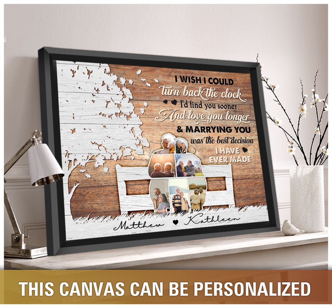 Christmas Gift For Couple Who Has Everything Custom Canvas Picture Frames -  Oh Canvas