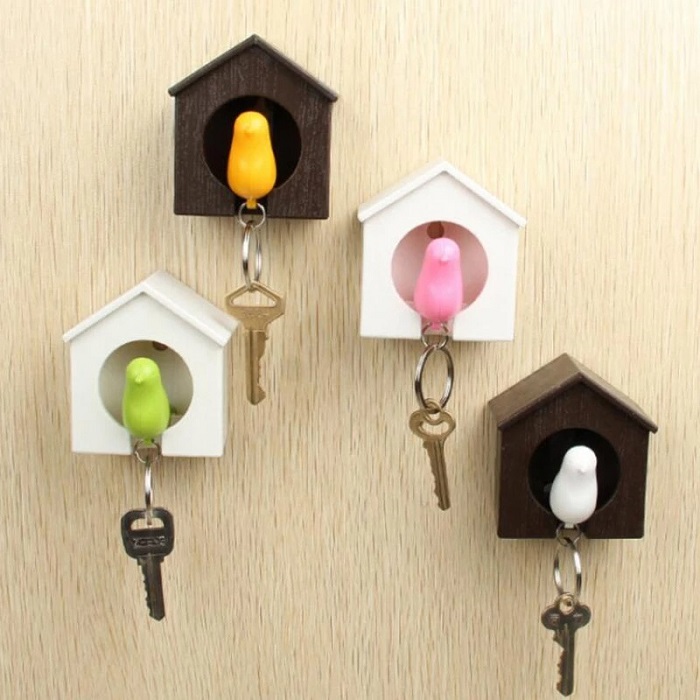 Bird Lovers Gifts - Key Holder For Bird House