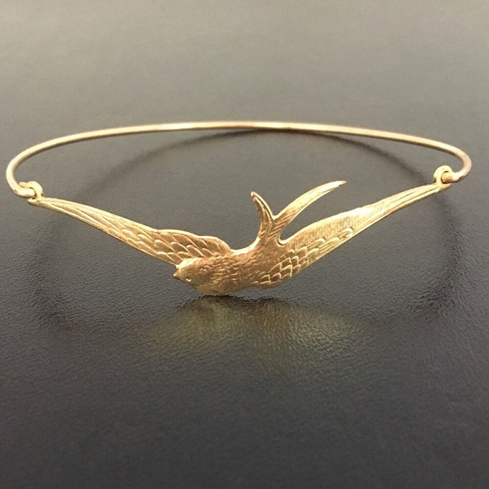 Gifts For The Bird Lover - Swallow Bracelet