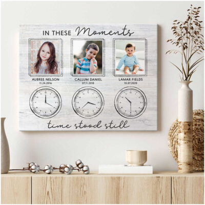 Unique Wall Art For Living Room Customized Family Portraits Canvas Print