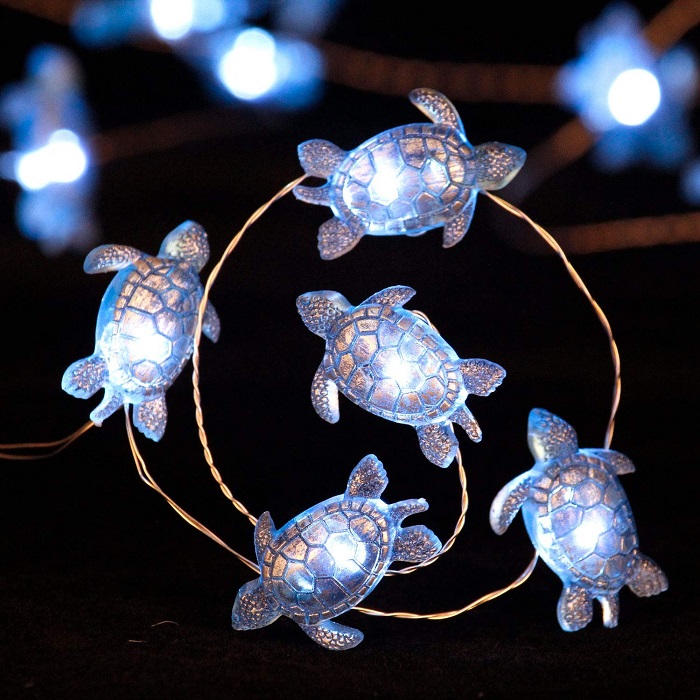 Gifts For Turtle Lovers - Ocean Turtle String Lights