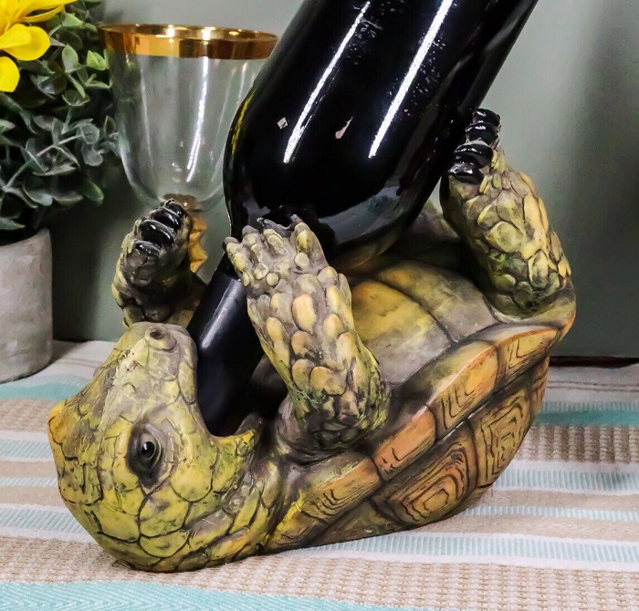 Turtle Wine Bottle Holder