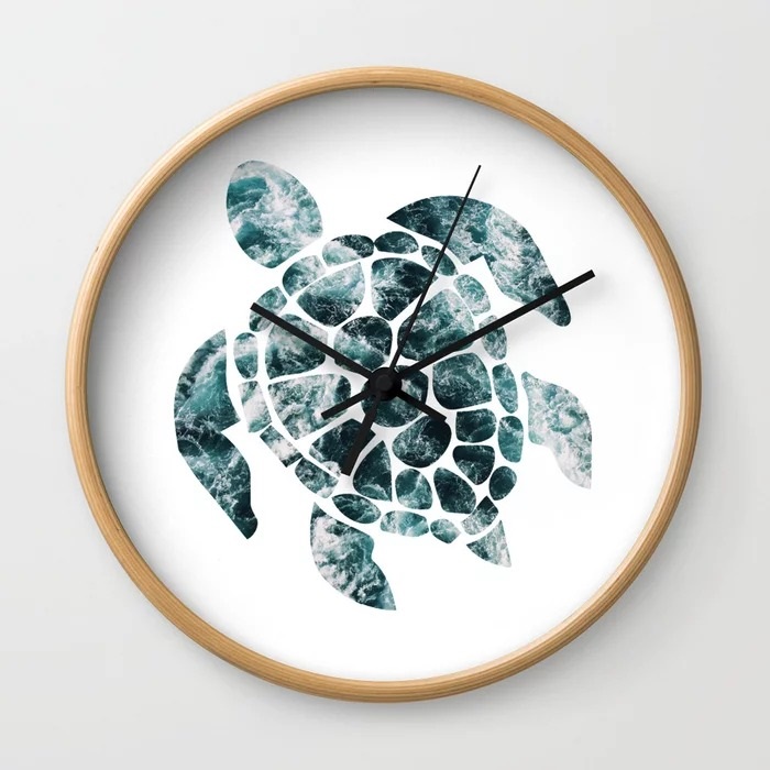 Turtle Style Wall Clock