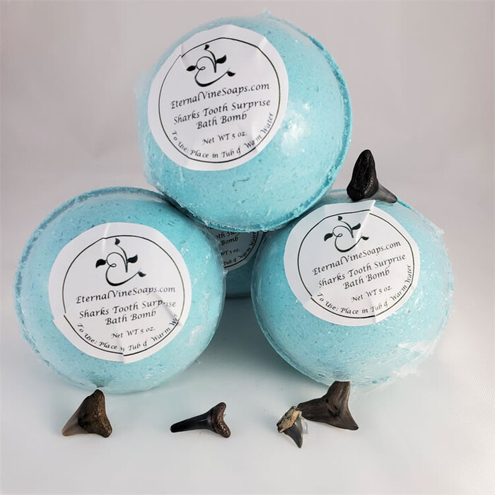 Shark Bath Bombs are relaxation shark gifts for women