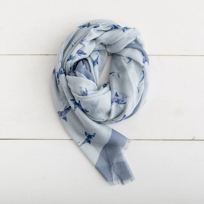 Shark Scarf: the best shark gifts for her