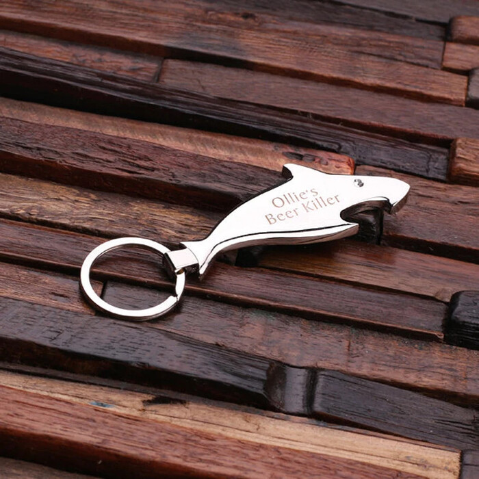 Shark Bottle Opener Keychain