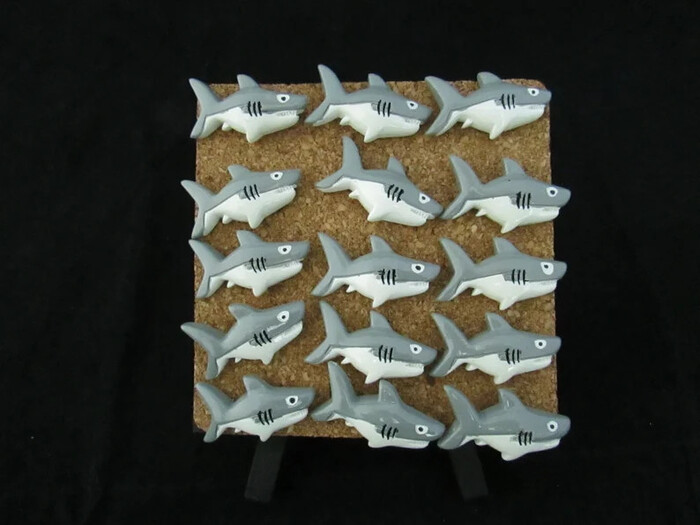 Shark Pushpins: Shark Gifts For Shark Lovers