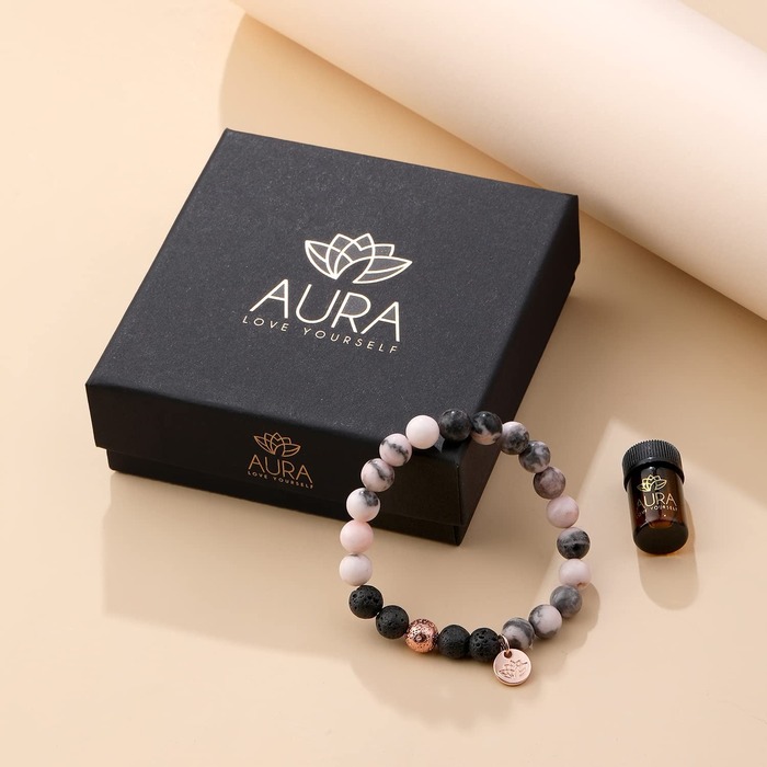 Christmas gift ideas for mom - Essential Oil Diffuser Bracelet