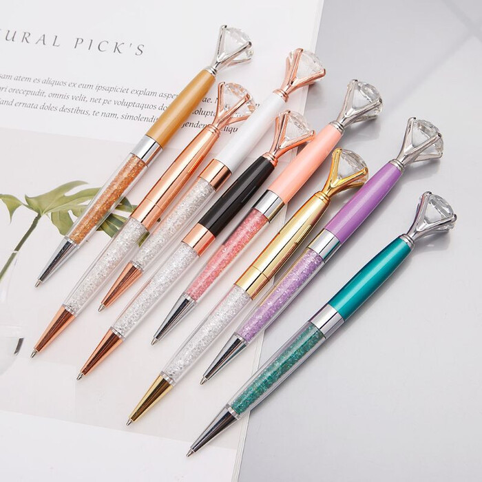 Diamond Office Pens - Christmas Gift For Boss Female