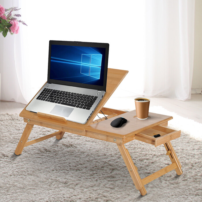 Bamboo Laptop Desk - Christmas Gift For Boss