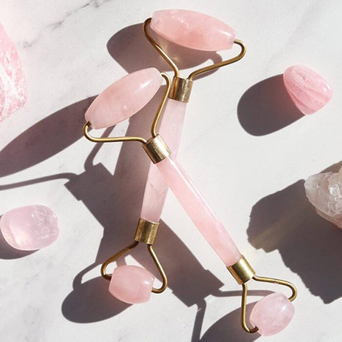 Rose Quartz Roller - Best Gifts For Adult Daughter On Christmas