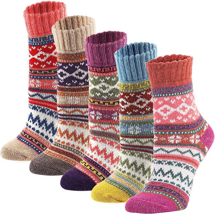 Wool Crew Socks - Christmas gift for teenage daughter